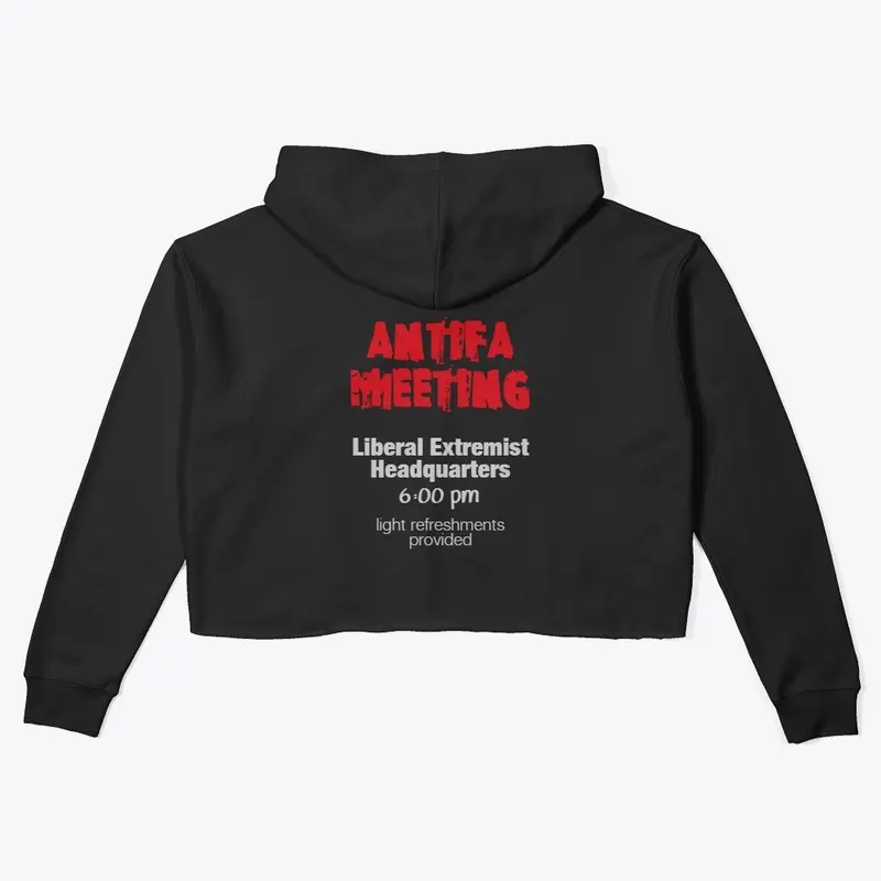 Antifa Meeting Flyer: TOP SECRET