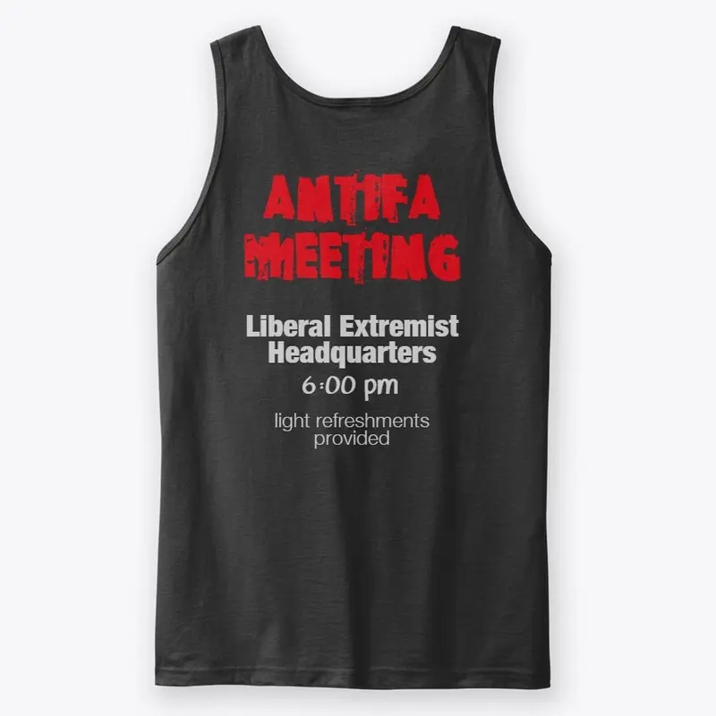 Antifa Meeting Flyer: TOP SECRET